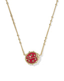 Ladybug Short Pendent Necklace