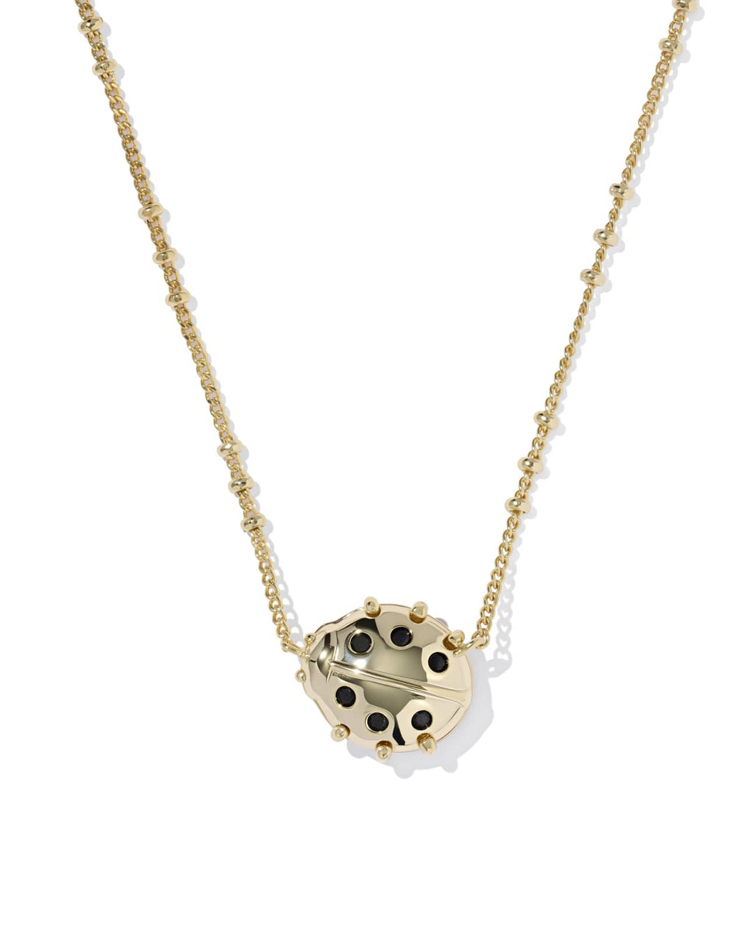 Ladybug Short Pendent Necklace