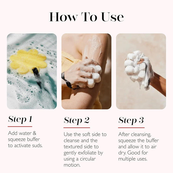 Spongelle Wild Flower Sponge // 4 scents