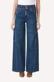 HABITUAL // Cargo Wide Leg in Tide