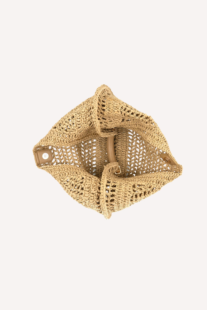 Bodrum Raffia Bag // olive