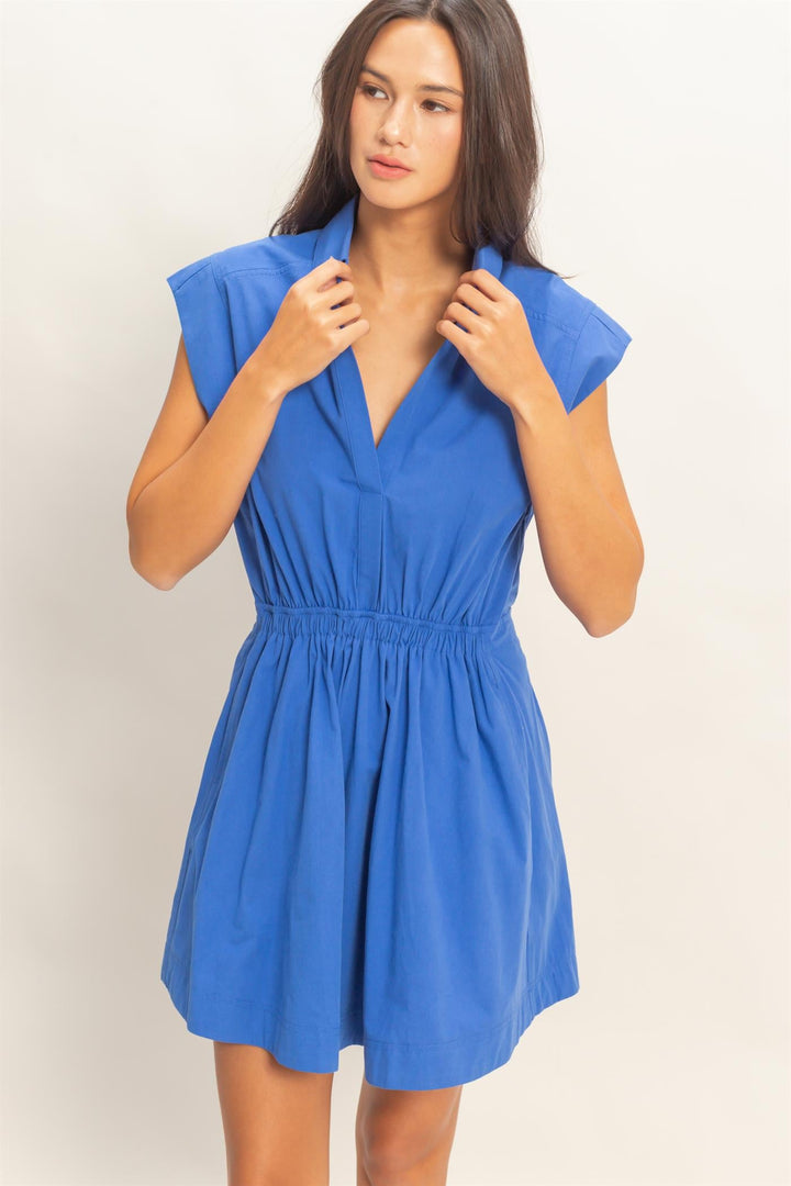 Lottie Mini Dress // pink