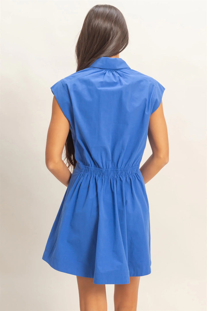 Lottie Mini Dress // pink