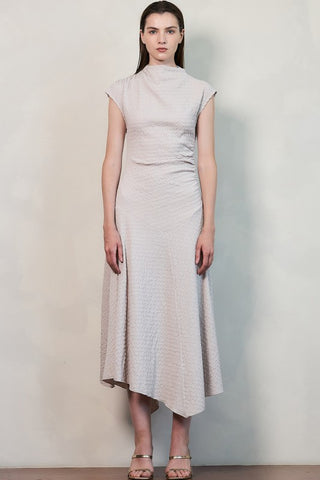 Moné Textured Midi Dress