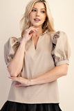 Callie Puff Sleeve Top