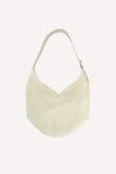 Crochet Hobo Bag // ivory