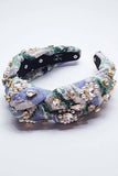 HELLO EDIE // Jacquard Geode Embellished Headband