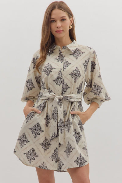 PREORDER // Holly Medallion Dress