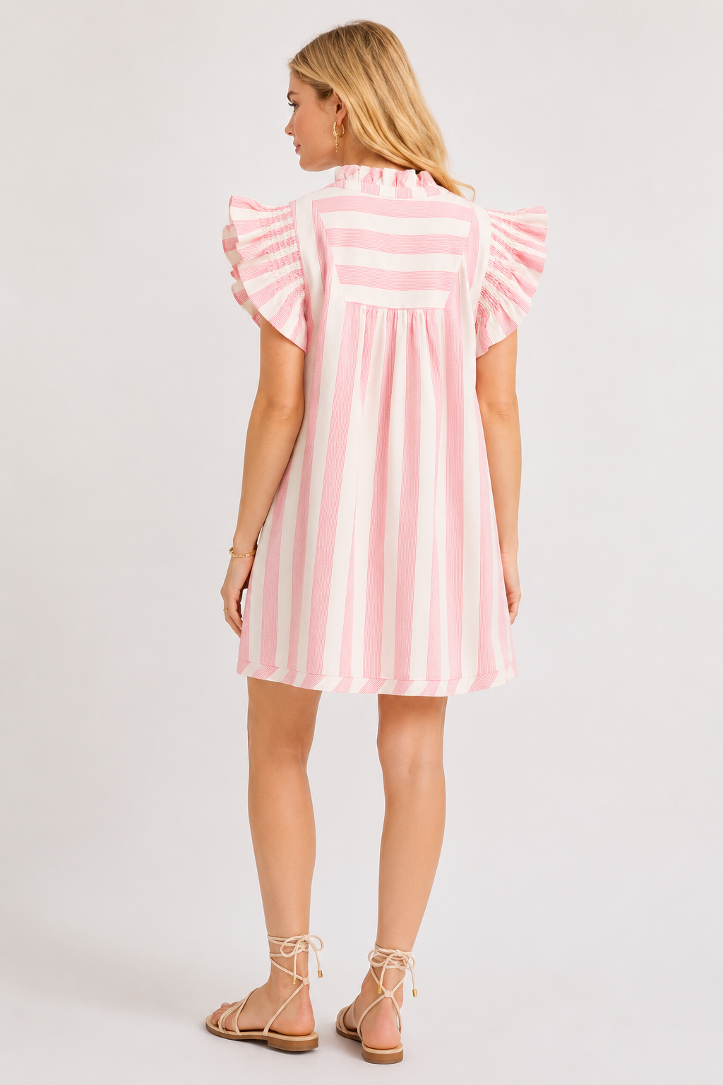 Blush Flutter Dress