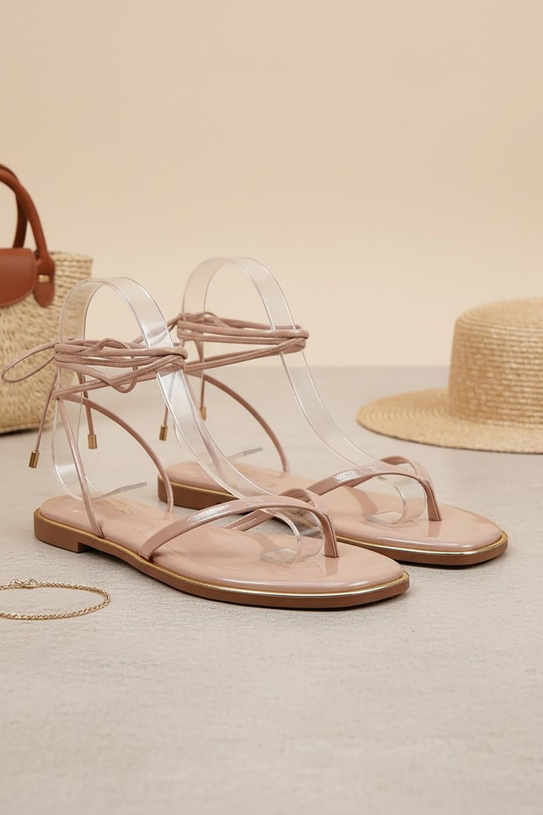 Capri Lace-Up Sandal