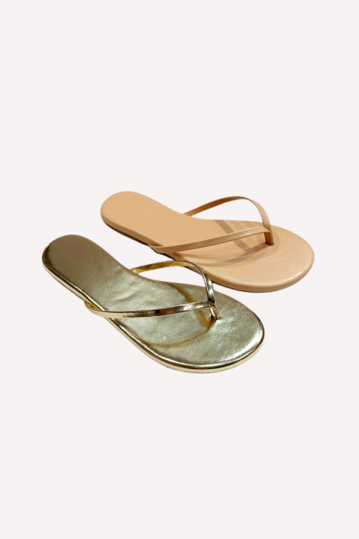 Everyday Flip Flop // Gold