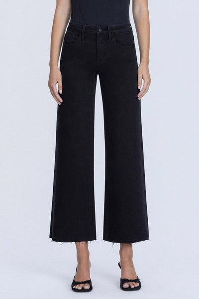 VERVET // Onyx Wide Leg Denim