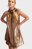Golden Bow Dress