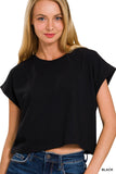 Basic Crop Tee // 2 colors