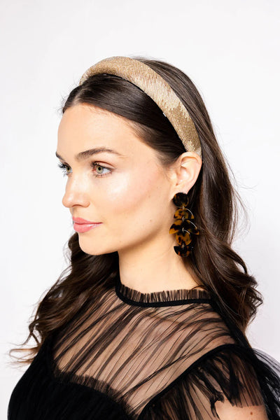 HELLO EDIE // Brocade Padded Headband