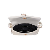 Gloria Straw Crossbody // ivory