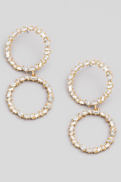 Double Circle Earring