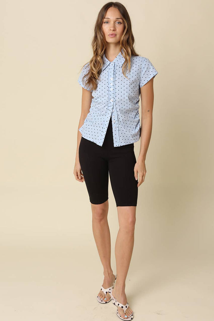 Lena Polka Dot Top