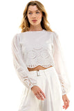 Eyelet Love Blouse