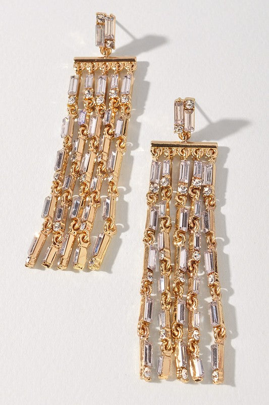 Gold Chandelier Earrings