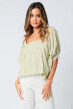 Maisie Linen Top