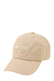 New York Baseball Hat // 3 colors