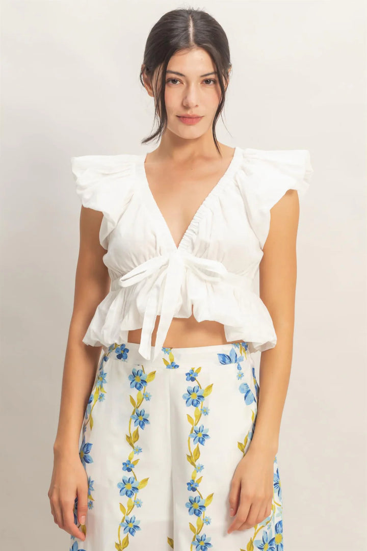Daisy Ruffle Top