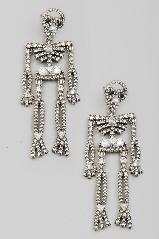 Spooky Skeleton Earrings