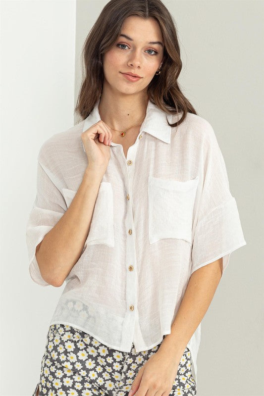 Summer Sheer Top // 2 colors