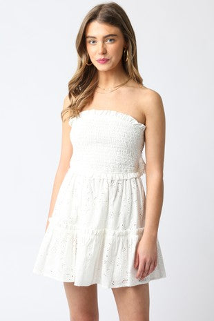 Summer Muse Eyelet Dress