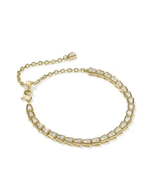 Bella Tennis Bracelet - Gold