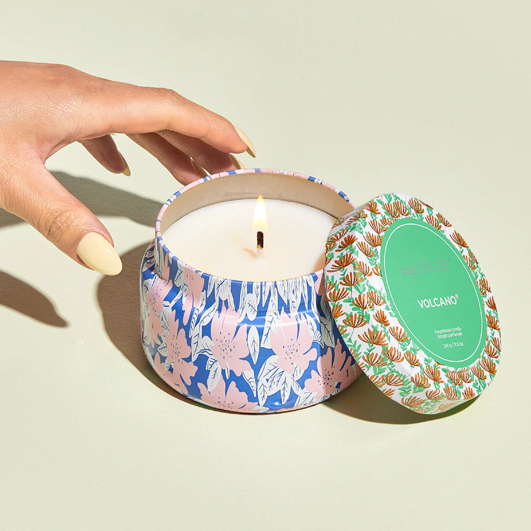 VOLCANO // Pattern Play Printed Travel Tin Candle