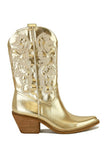 Jewel Gold Boot