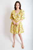 Citrus Floral Dress