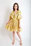 Citrus Floral Dress
