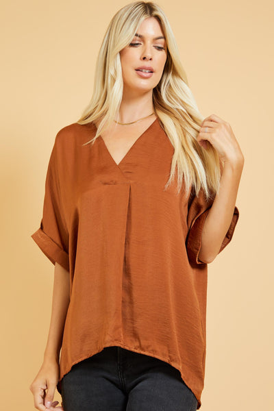 Toria V-neck Top // 3 colors