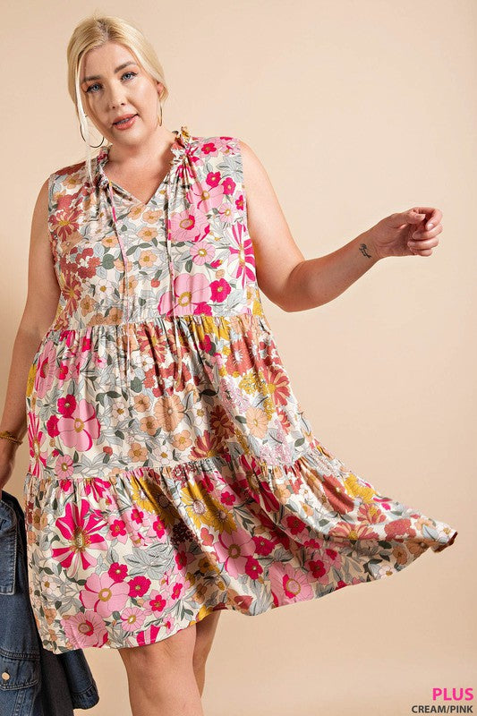 Floral Fest Dress // curvy