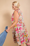 Floral Fest Dress // curvy