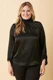 Gatsby Satin Top PLUS // 2 colors